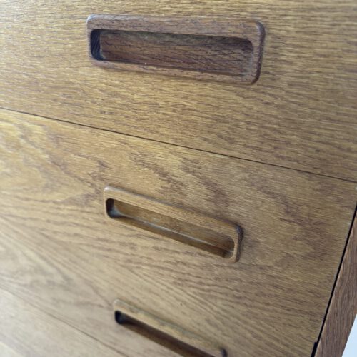 Vintage Danish Oak Chest of Drawers