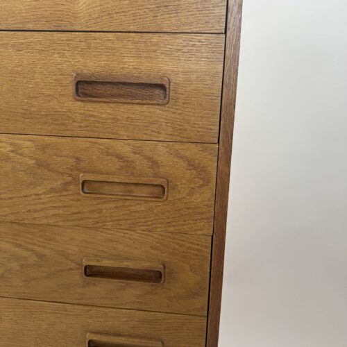 Vintage Danish Oak Chest of Drawers
