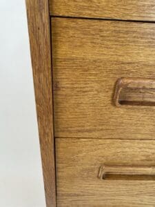 Vintage Danish Oak Chest of Drawers
