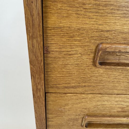 Vintage Danish Oak Chest of Drawers