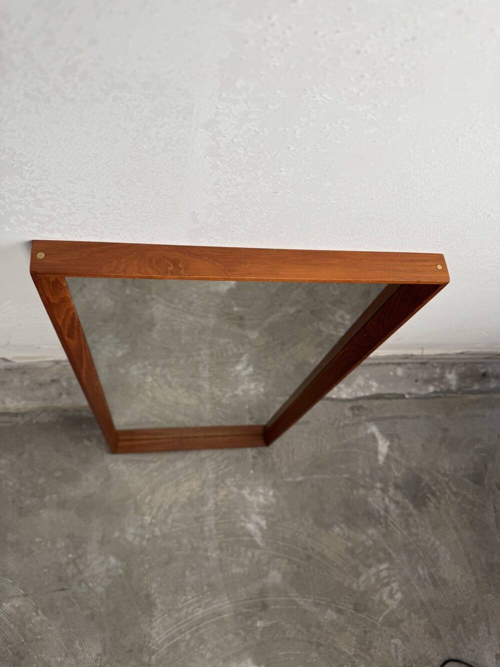 Vintage Danish Teak Mirror