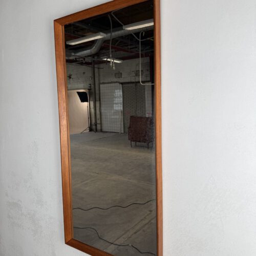 Vintage Danish Teak Mirror