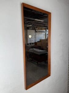 Vintage Danish Teak Mirror