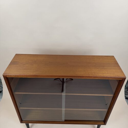 Mid-Century Teak Display Cabinet