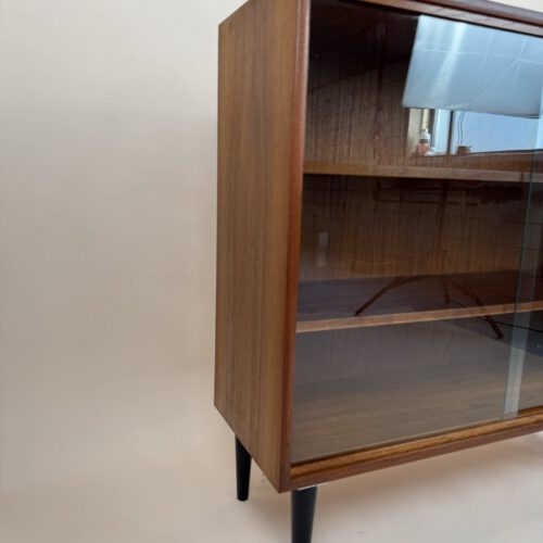Mid-Century Teak Display Cabinet