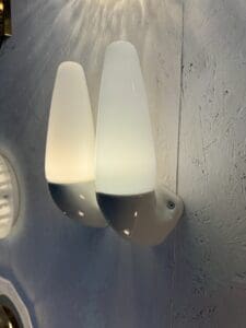 Ifö 6035 Wall Light, Sigvard Bernadotte, Sweden, 1960s