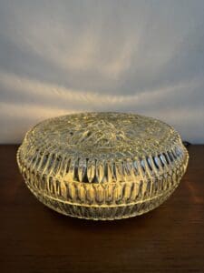 Vintage Textured Glass Ceiling/Wall Lamp