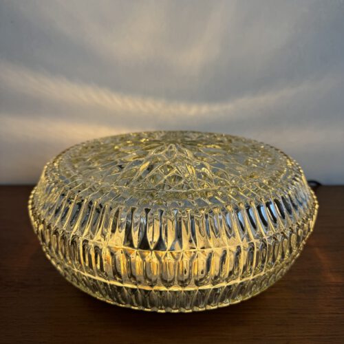 Vintage Textured Glass Ceiling/Wall Lamp