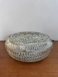 Vintage Textured Glass Ceiling/Wall Lamp