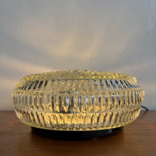 Vintage Textured Glass Ceiling/Wall Lamp