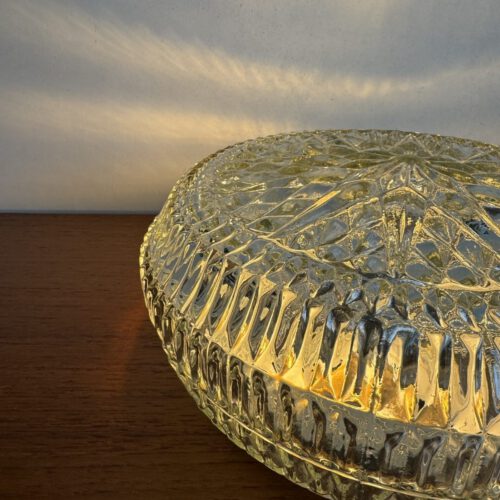 Vintage Textured Glass Ceiling/Wall Lamp