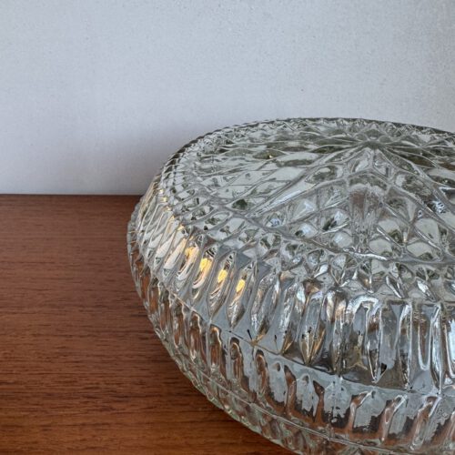 Vintage Textured Glass Ceiling/Wall Lamp