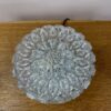 Glashütte Limburg A664 Wall or Ceiling Lamp – Brutalist Crystal Elegance