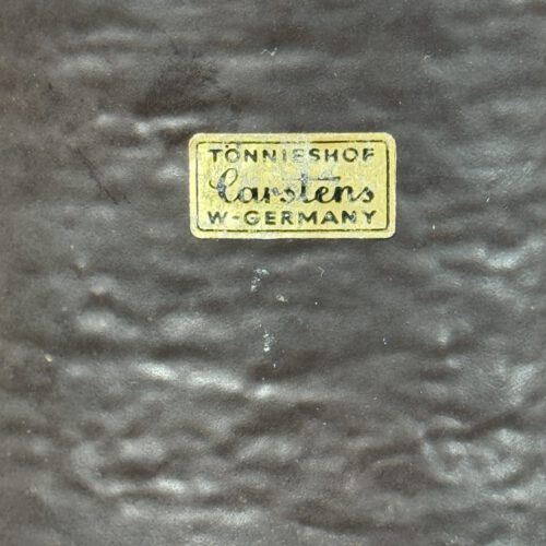 Carstens Tönnieshof West Germany Vase – Bold Red Lava Texture