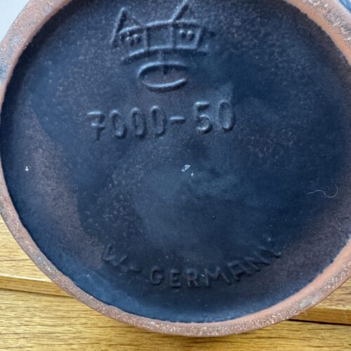 Carstens Tönnieshof West Germany Vase – Bold Red Lava Texture