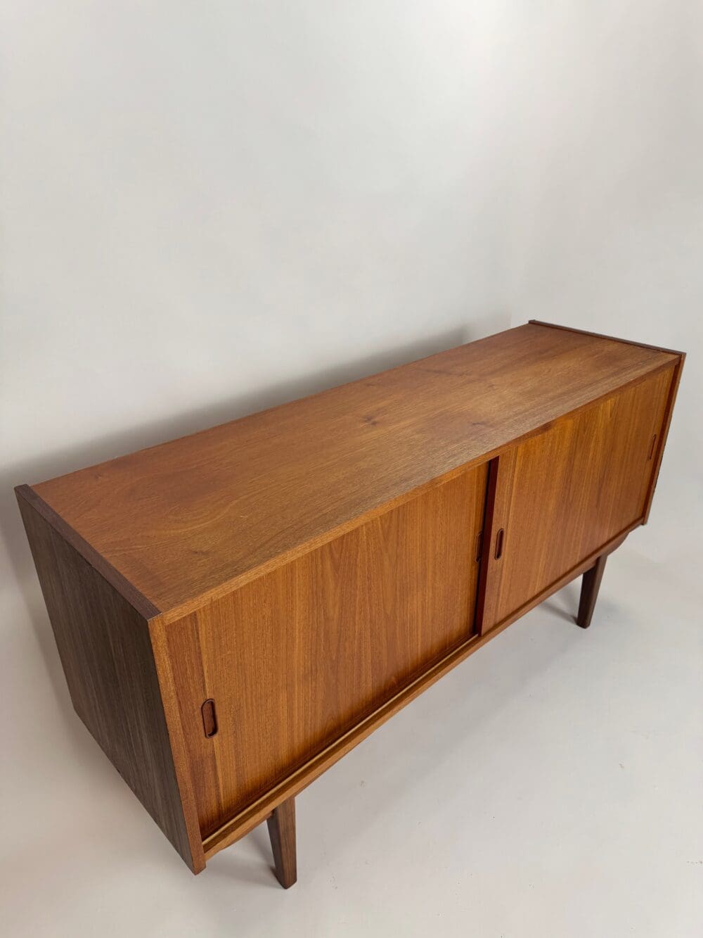 img_4658-2 Danish Mid-Century Teak Sideboard – Minimalist Elegance
