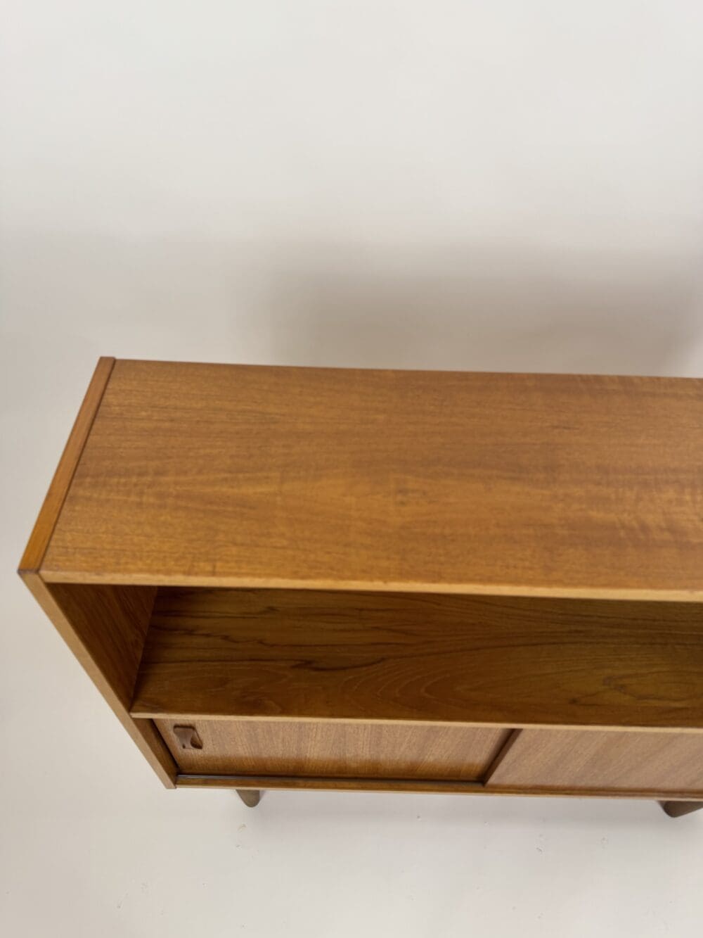 Clausen & Søn Mid-Century Teak Wall Cabinet – Danish Design Simplicity