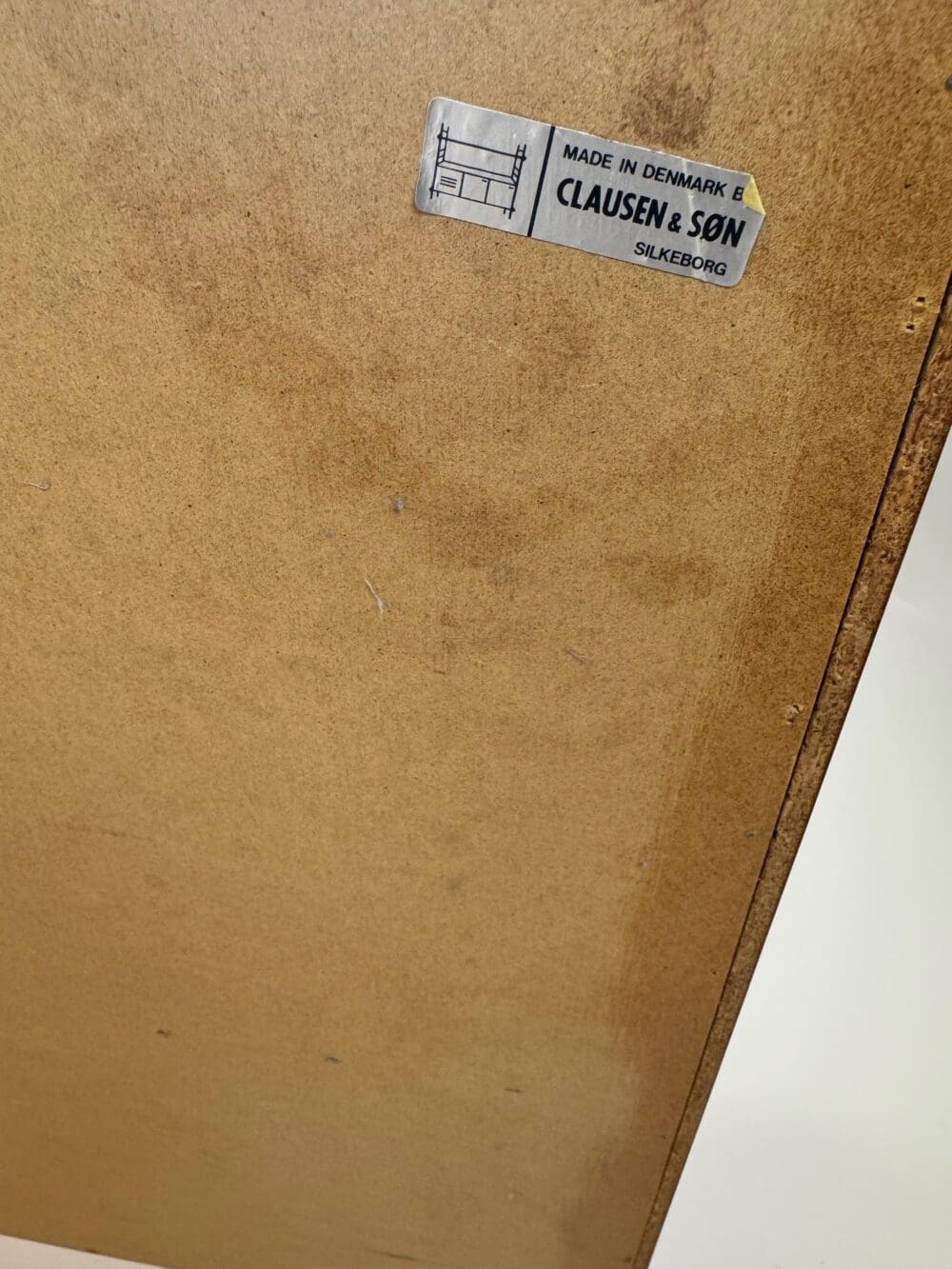 Clausen & Søn Mid-Century Teak Wall Cabinet – Danish Design Simplicity