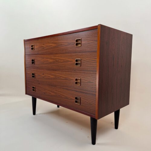 Mid-Century Modern Chest of Drawers – Elegant Teak Look