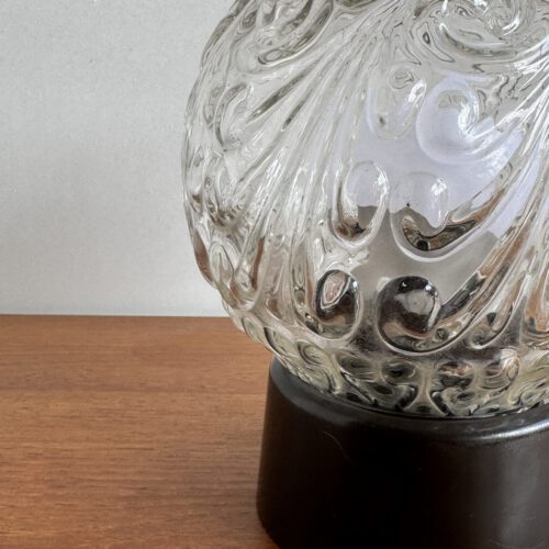 Vintage Glass Globe Ceiling Light, Europe, 1970s
