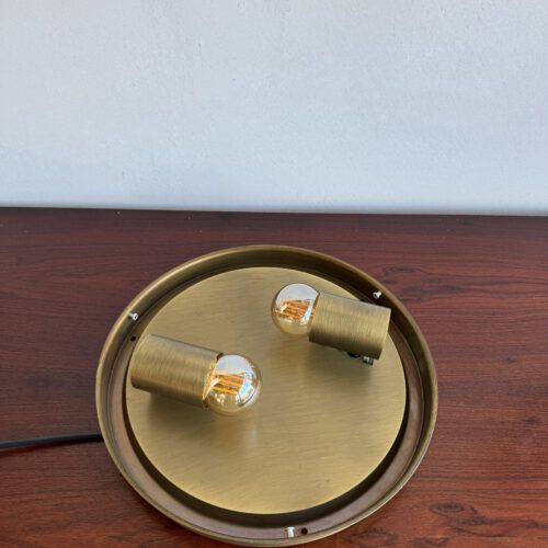 Vintage Bubble Glass Flush Mount Light, Europe, 1970s