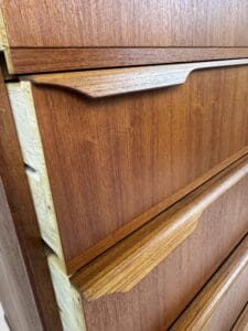 Danish Mid-Century Chest of Drawers – Elegant Teak Design with Certified Quality