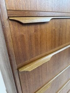 Danish Mid-Century Chest of Drawers – Elegant Teak Design with Certified Quality