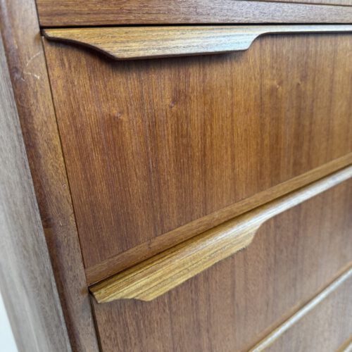 Danish Mid-Century Chest of Drawers – Elegant Teak Design with Certified Quality