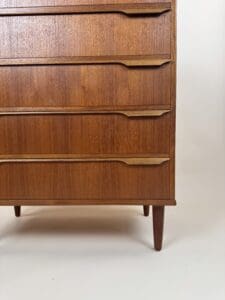 Danish Mid-Century Chest of Drawers – Elegant Teak Design with Certified Quality