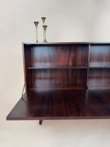 Mid-Century Rosewood Drop-Front Cabinet, Unknown, Scandinavia, 1960s