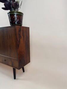 Mid-Century Rosewood Drop-Front Cabinet, Unknown, Scandinavia, 1960s