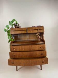 Danish Teak Secretary, Gunnar Falsig, Denmark, 1960s