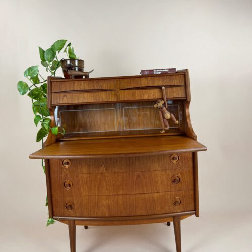 Danish Teak Secretary, Gunnar Falsig, Denmark, 1960s