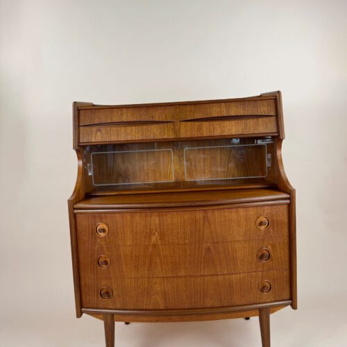 Danish Teak Secretary, Gunnar Falsig, Denmark, 1960s