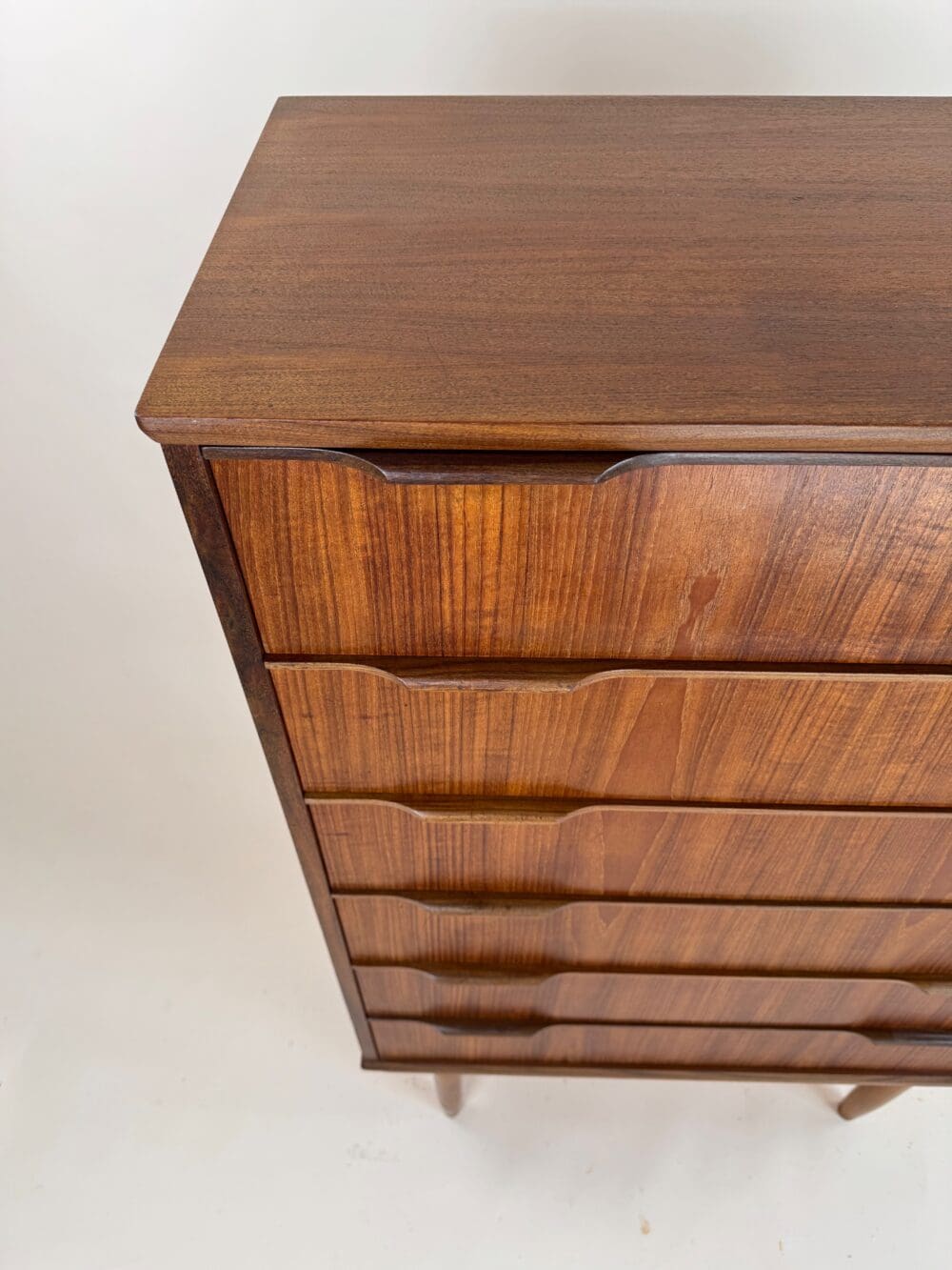 Danish Teak Tallboy Chest of Drawers – Spacious & Stylish Storage