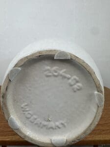 West Germany 264-52 Vase – Elegant White Relief Design