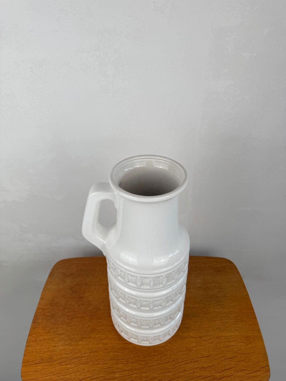 West Germany 429-45 Jug Vase – Mid-Century White Elegance