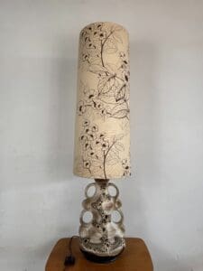 Ceramic Table Lamp, Steinbach Leuchten, West Germany, 1960s–1970s