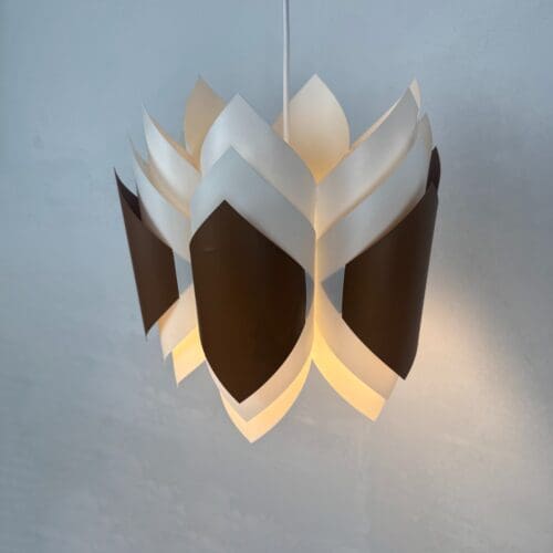 Lars Schiøler “Ballet” Pendant Lamp – Sculptural 1970s Danish Design