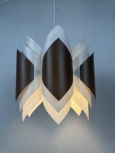 Lars Schiøler "Ballet" Pendant Lamp by P.J. Høyrup A/S, Denmark, 1970s