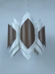 Lars Schiøler "Ballet" Pendant Lamp by P.J. Høyrup A/S, Denmark, 1970s