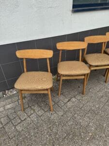 Set of 6 Findahl “Mosbøl” Dining Chairs – Danish Mid-Century Elegance