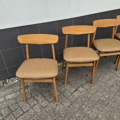Set of 6 Findahl “Mosbøl” Dining Chairs – Danish Mid-Century Elegance