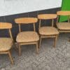 Set of 6 Findahl “Mosbøl” Dining Chairs – Danish Mid-Century Elegance