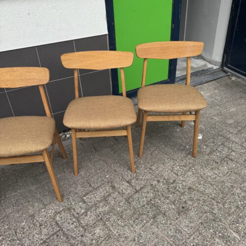 Set of 6 Findahl “Mosbøl” Dining Chairs – Danish Mid-Century Elegance