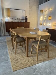 Set of 6 Findahl “Mosbøl” Dining Chairs – Danish Mid-Century Elegance