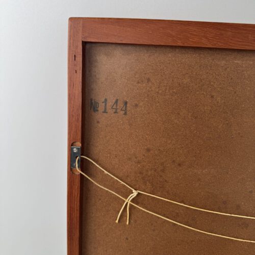 Aksel Kjersgaard Model 144 Mirror – Danish Modern Masterpiece in Teak