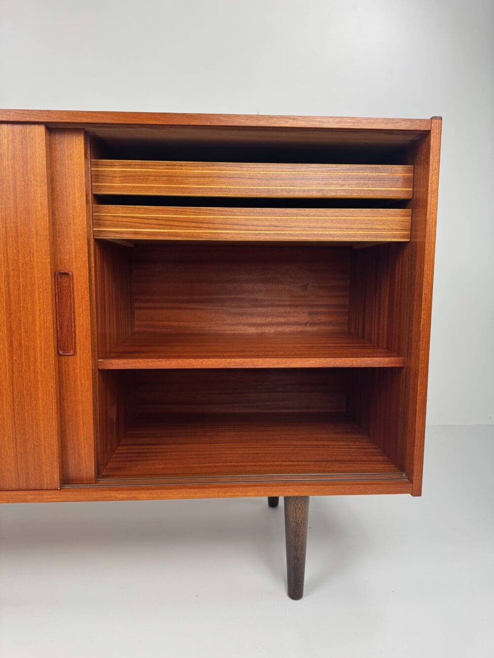 Danish Teak Sideboard – Mid-Century Storage Elegance