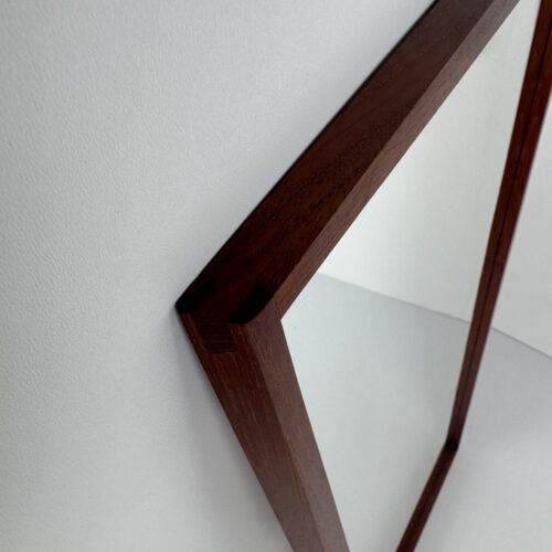 Danish Teak Mirror by Jansen Spejle – Timeless Mid-Century Design