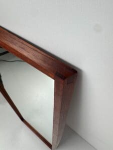 Danish Teak Mirror by Jansen Spejle – Timeless Mid-Century Design